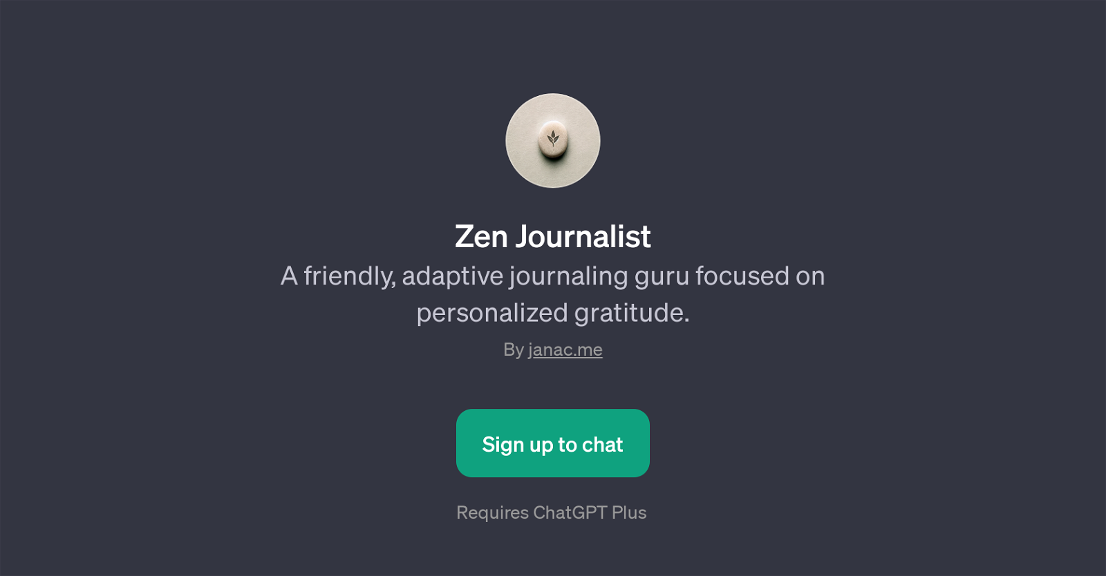 Zen Journalist website
