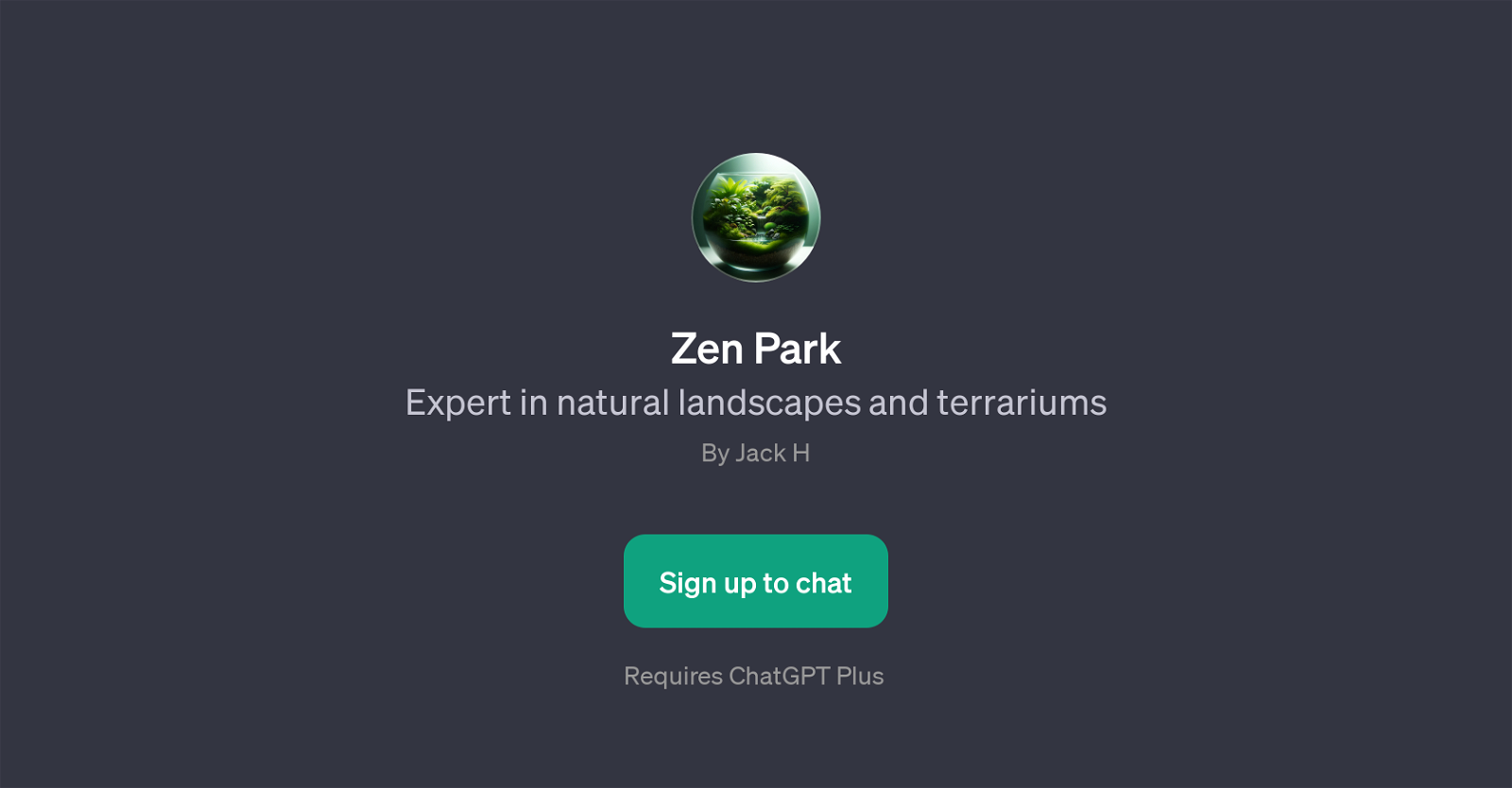 Zen Park website