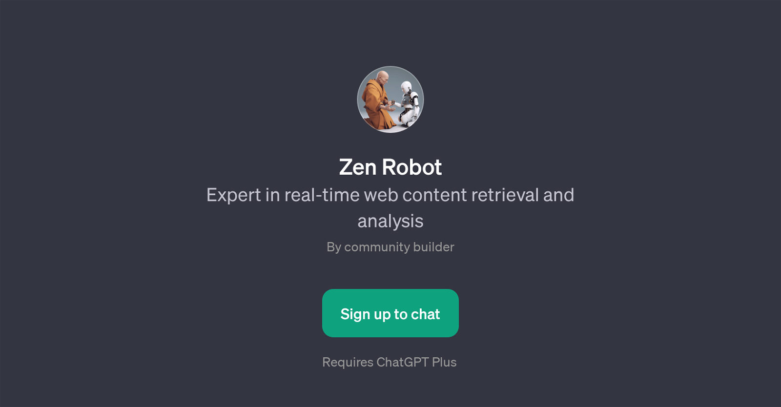 Zen Robot website