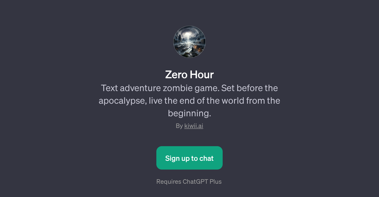 Zero Hour website