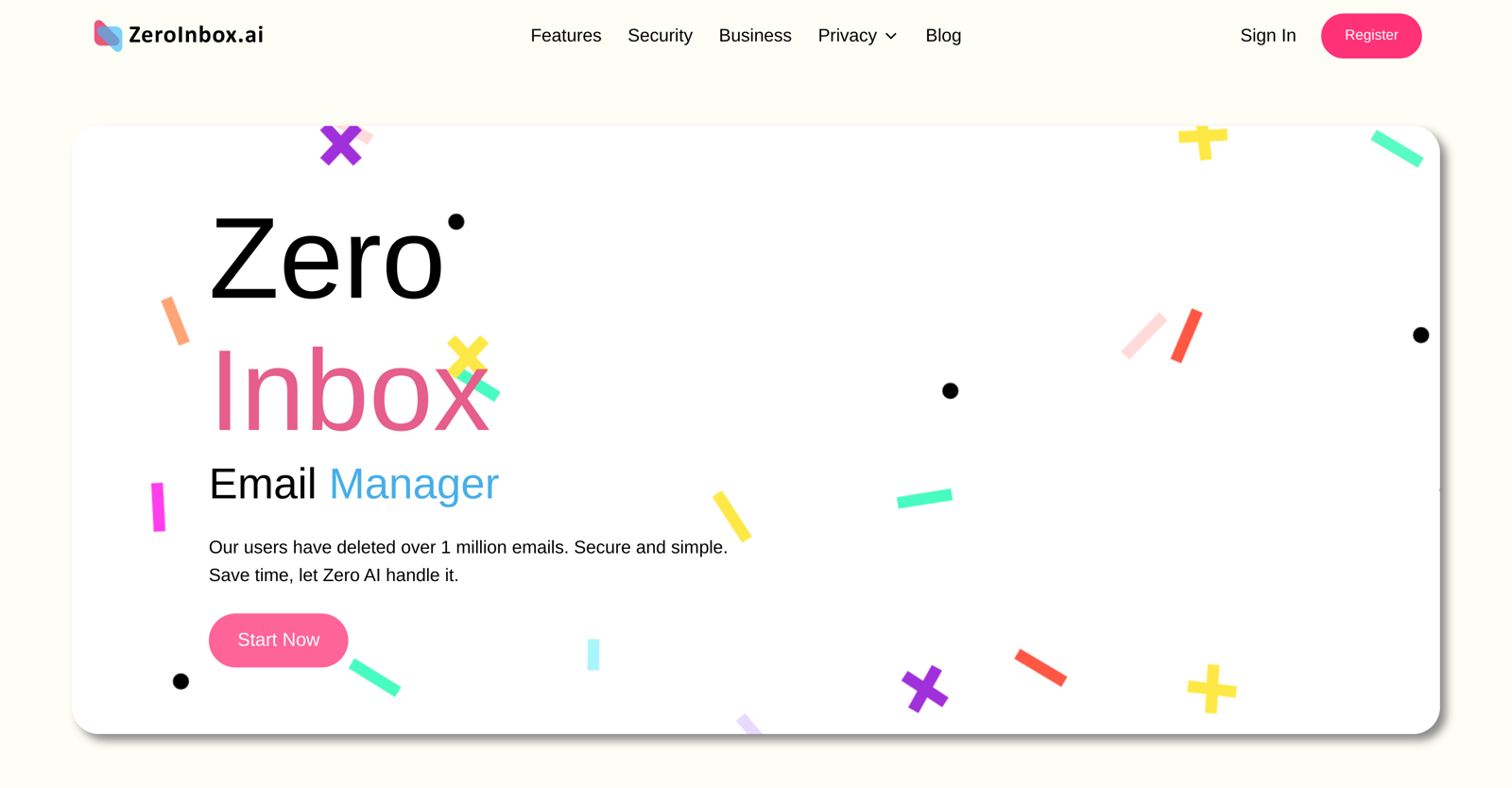 ZeroInbox website