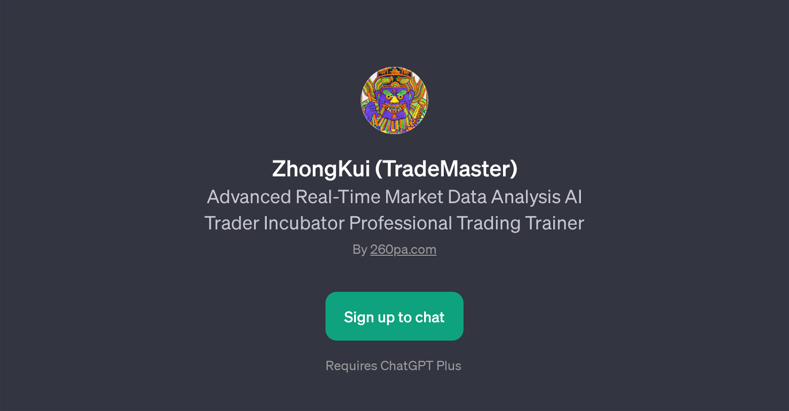 ZhongKui (TradeMaster) website
