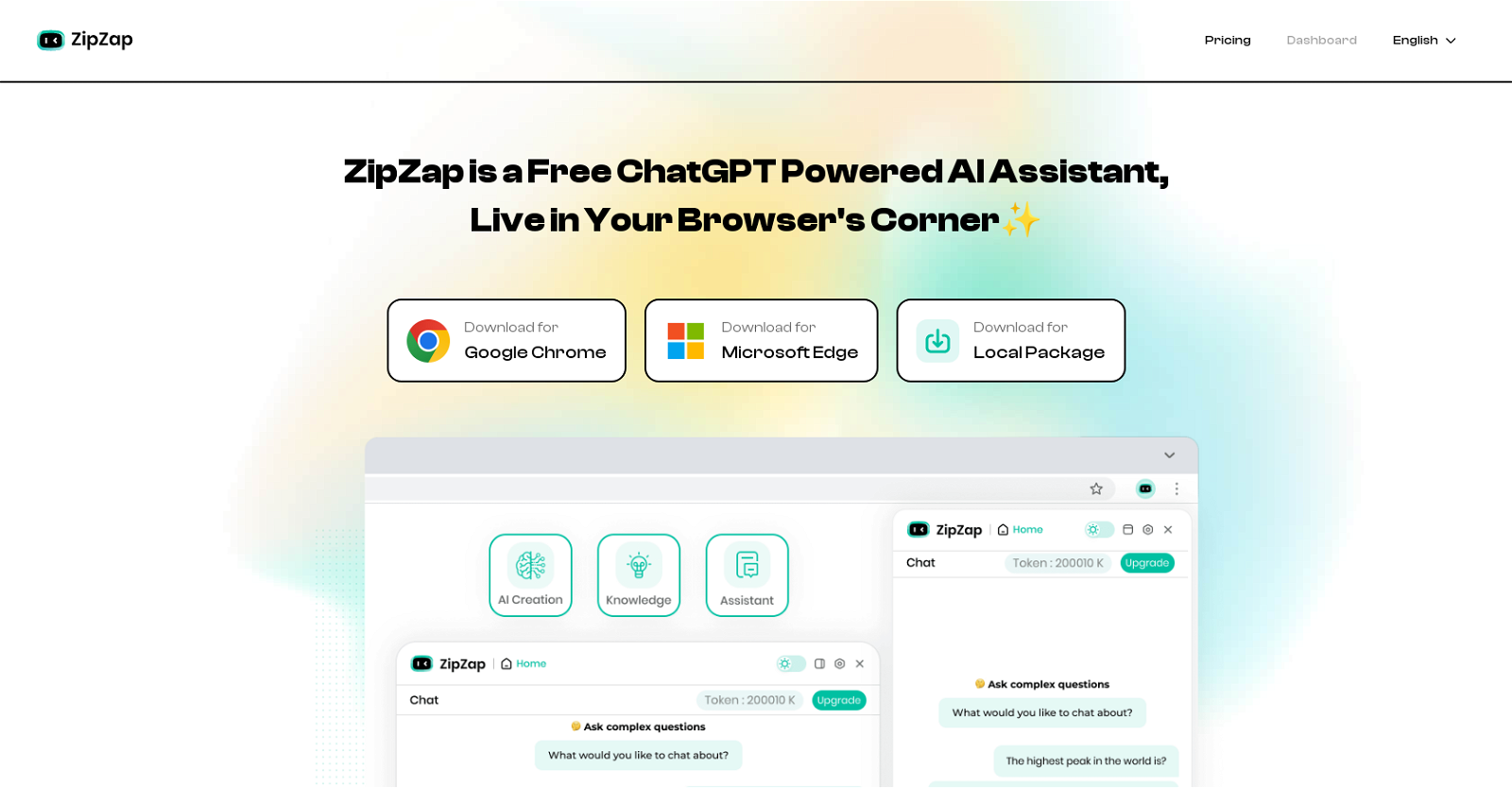 ZipZap website
