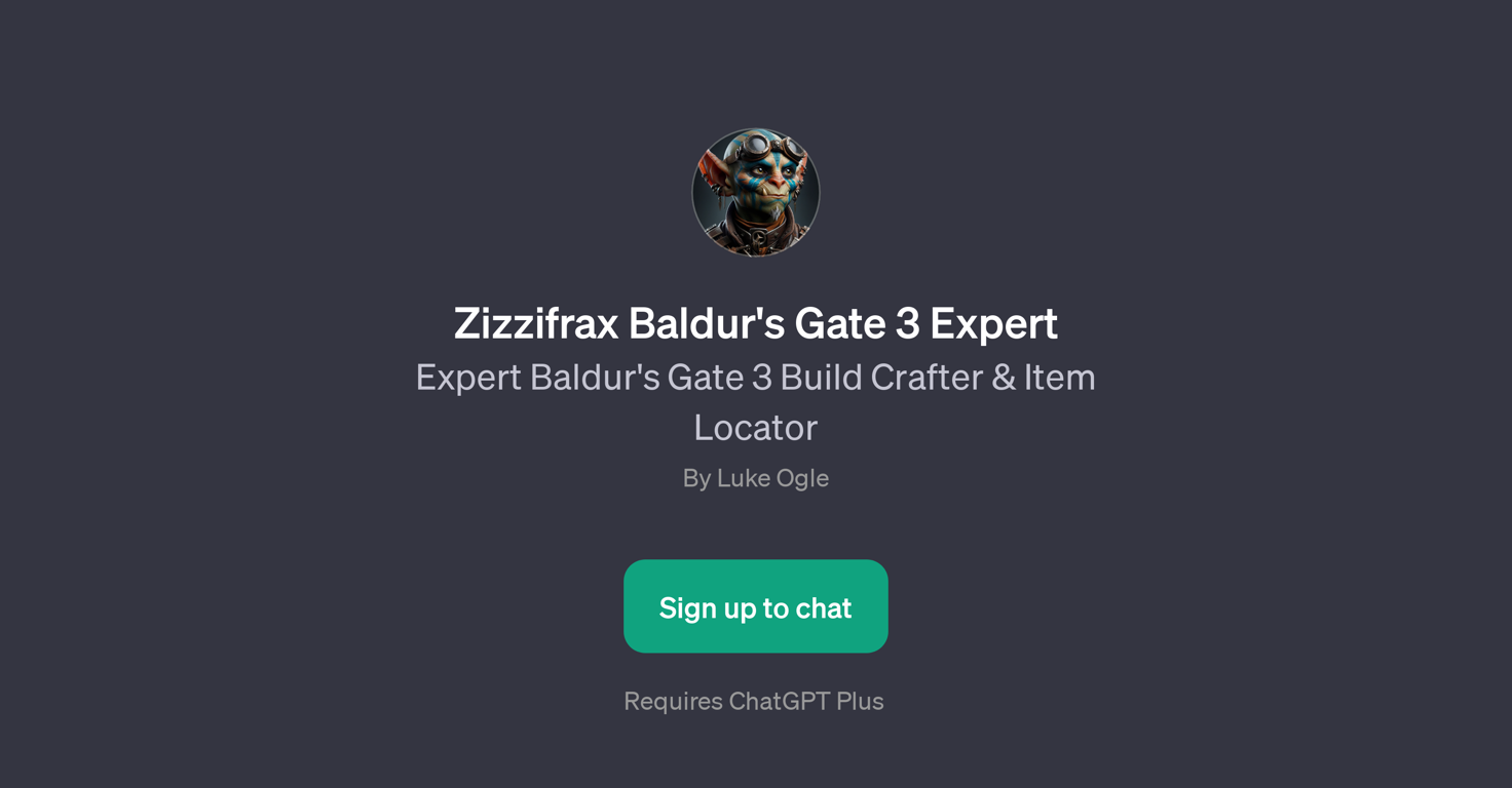 Zizzifrax Baldur's Gate 3 Expert website
