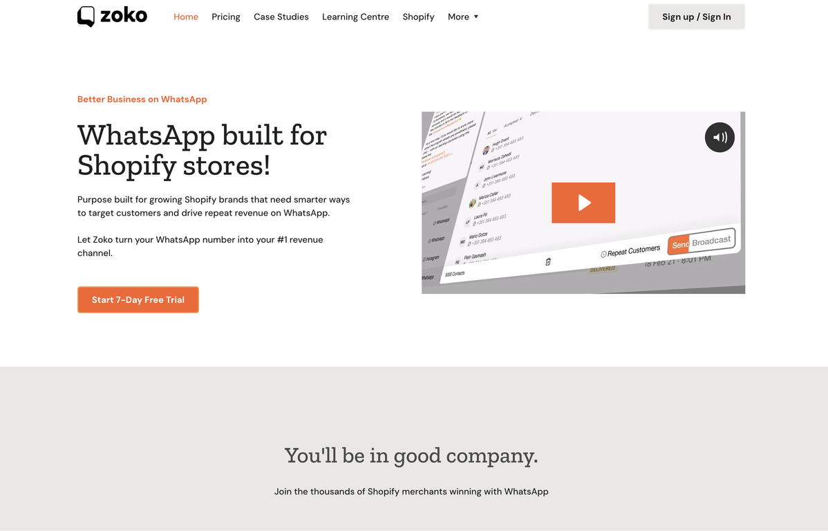 Zoko website