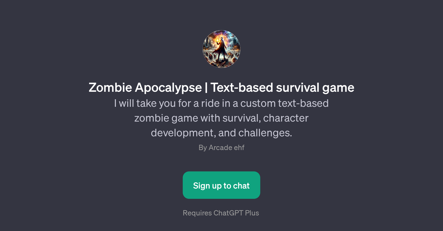 Zombie Apocalypse website