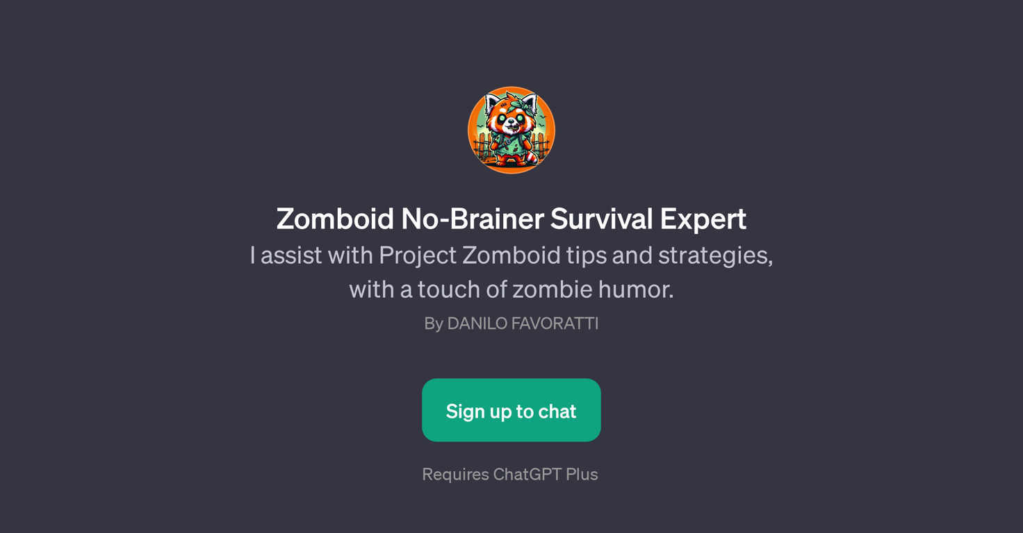 Zomboid No-Brainer Survival Expert website