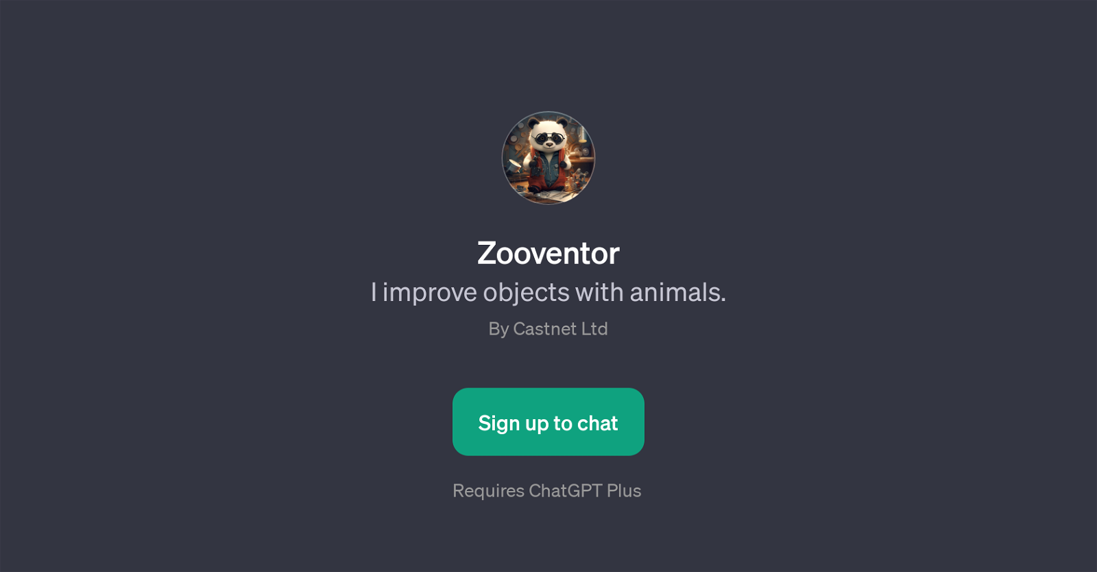 Zooventor website