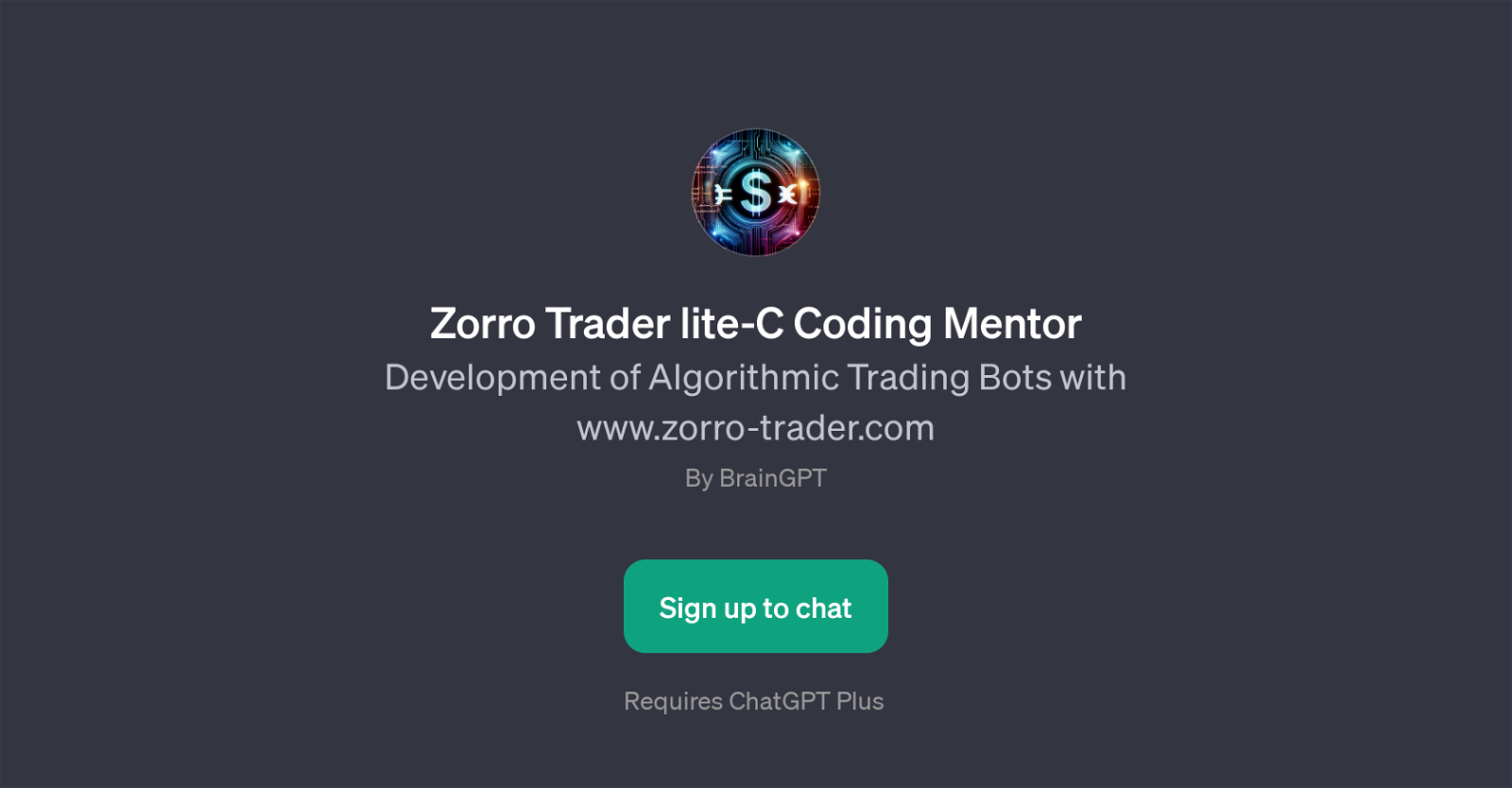 Zorro Trader lite-C Coding Mentor website