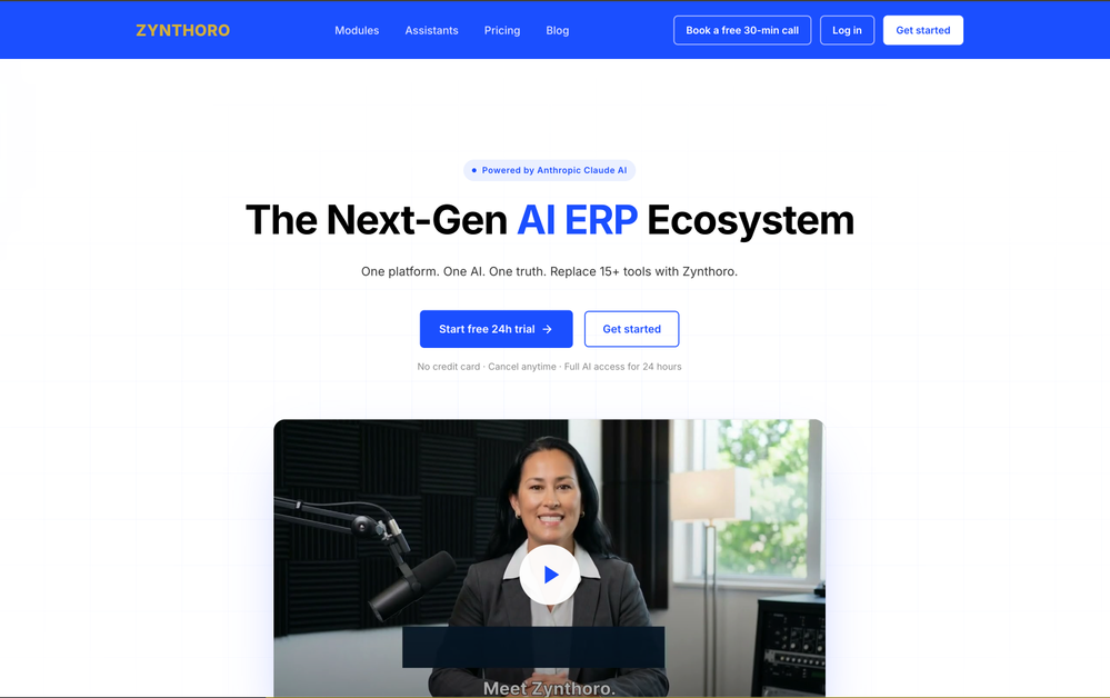 Zynthoro website